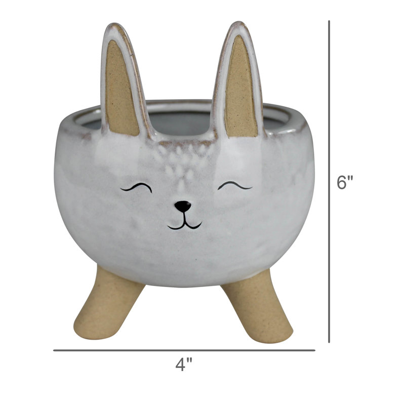 Bol à lapin, céramique