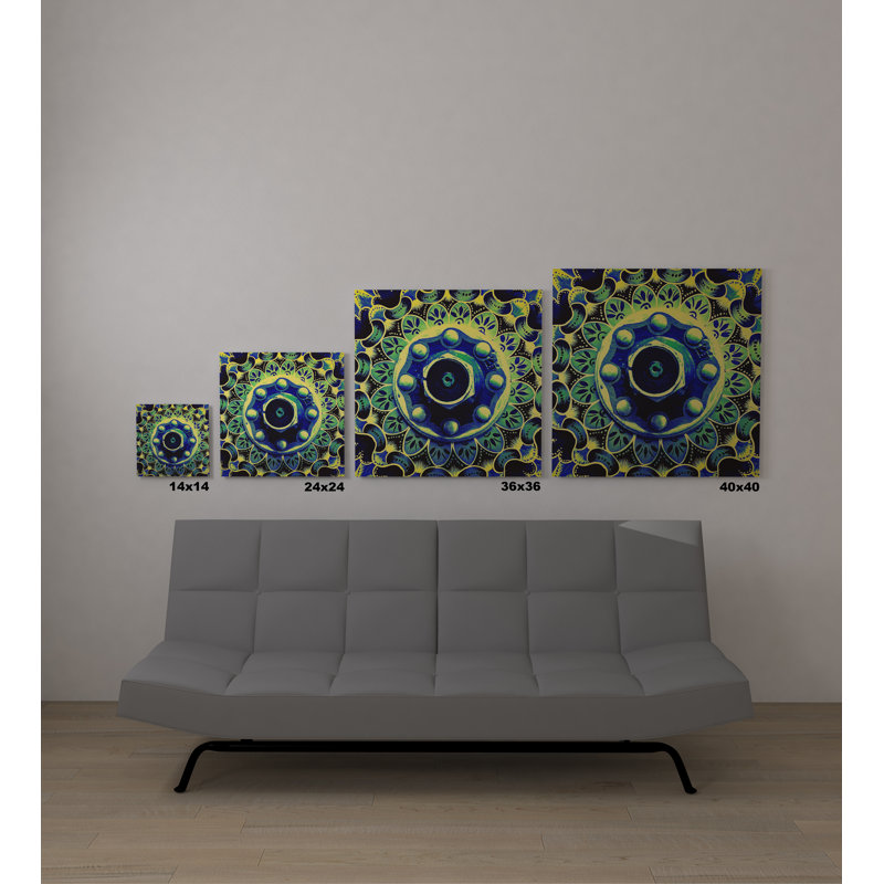 Décoration murale Nicoya, H 18 po x l 18 po x P 4 po