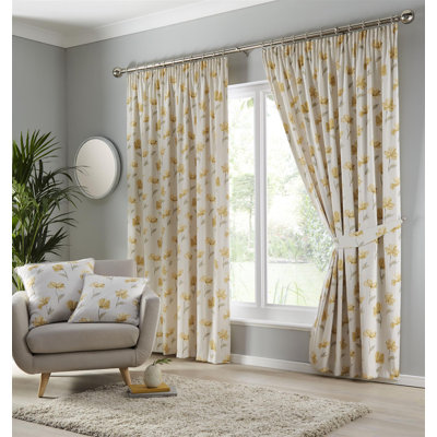 Zayante Room Darkening Curtain Panel Pair