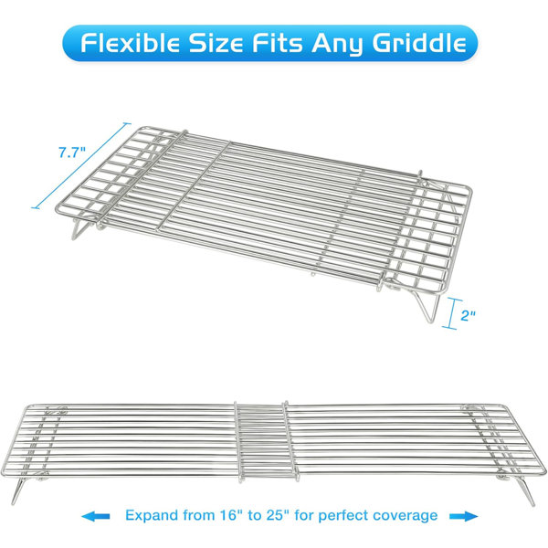 Pet Planet Grill Rack For Blackstone Warming Grid Adjustable 17 22 28 ...