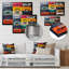 Cassette Nostalgic Grooves II - musique, art mural en métal, salon-1117452569
