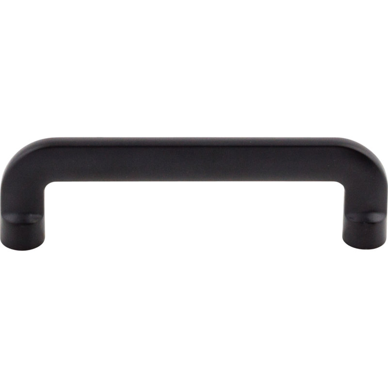Hartridge Bar pull, Flat Black, 3 3/4" Center to Center