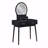 Beautiful Vanity Dresser With Mirror And Stool Set Storage Drawers Luxury Furniture 1Pc Led Mirror-646533765