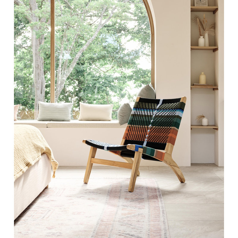 Masaya Lounge Chair, Mot Mot Manila, Teak