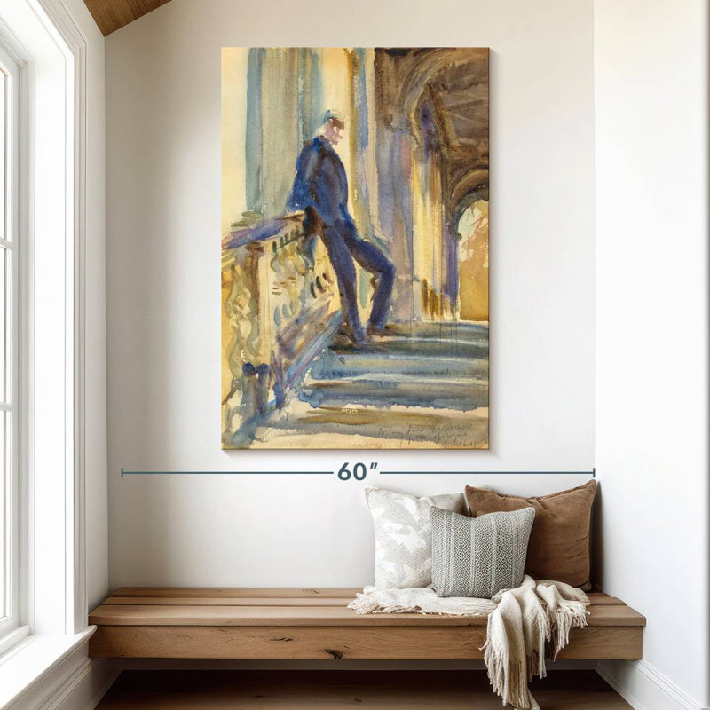 Leisha Sir Neville Wilkinson chez Wilton House, H 51 po x l 34 po