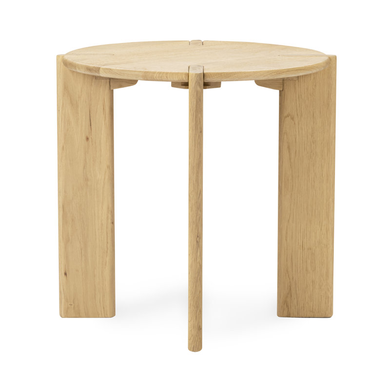 Kering Solid Wood End Table