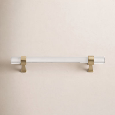 Acrylic Center Bar Cabinet Pull