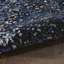 Tapis bleu clair tissé à la machine 8 pi x 10 pi