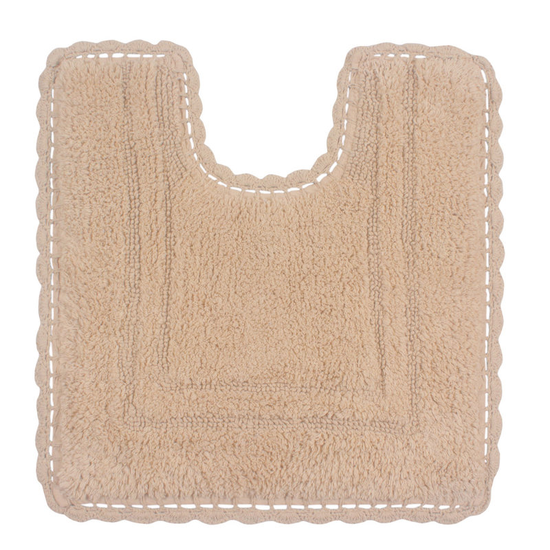 Casual Elegence Absorbent Cotton Soft Contour Mat, Linen