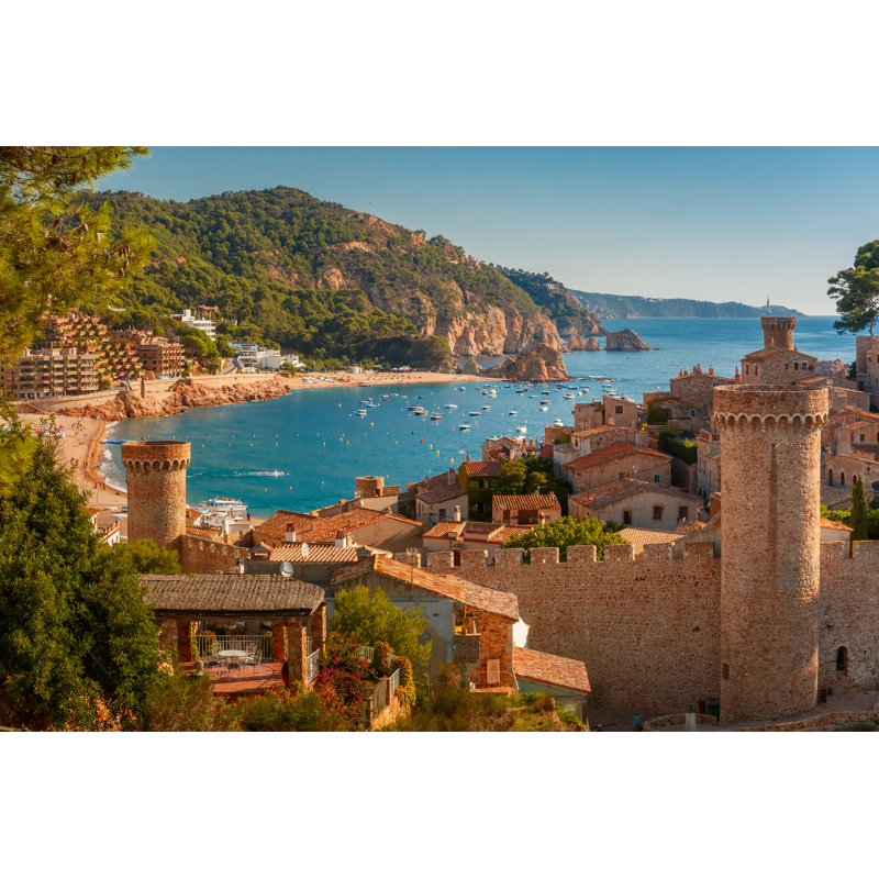 Tossa De Mar - Wrapped Canvas Print, 81cm H x 122cm W x 3.8cm D