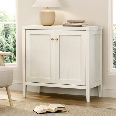 Farmhouse Style Storage Cabinet With Adjustable Shelves And Doors - Sideboard Buffet For Dining Room