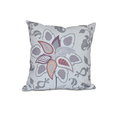 Housse de coussin rectangulaire d'extérieur à motif cachemire Botanical Blooms