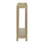Tables de bout rectangulaires en bois 24 po avec tablette-601288583