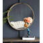 Miroir rond en bois, miroir mural pour la salle de bain