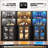 Corner Bar Cabinet With Led Lights, 65" Tall Wine Cabinet Liquor Stand With Glass Holder & Tempered Glass Door, Alcohol Storage With Human Body Sensor For Dining Room, Black