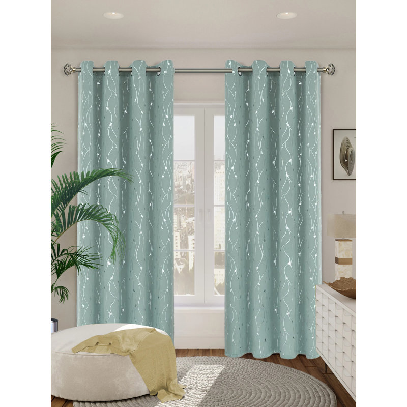 Ensemble de 2 rideaux obscurcissant, 52" W x 84" L