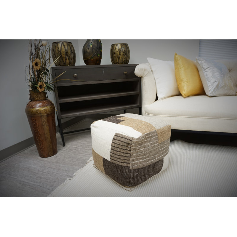 Anacani Upholstered Pouf