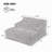 Chenille Sofa Bed, 59.5-Inch Sofa Cama, Sleeper Sofa, Loveseat Sofa, Casual Sofa With Textured Surface And Two Cushions, Suitable For Living Room-1985036827