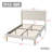 Upholstered Platform Bed With Headboard-1058783461-1058783462