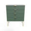 Fully Assembled Alojz 4 - Drawer Chest of Drawers-1059358614