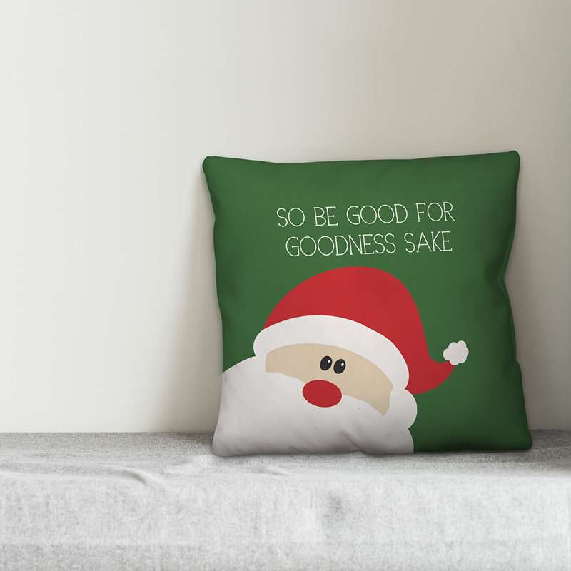  Housse de coussin So So Good for Goodness Sake, 20 po x 20 po, Polyester/ Bourre en polyester
