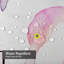 Tissu flamant rose avec 12 crochets aquarelle-668741509