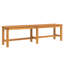 4 - Person Wood Patio Dining Set with Rectangular Table