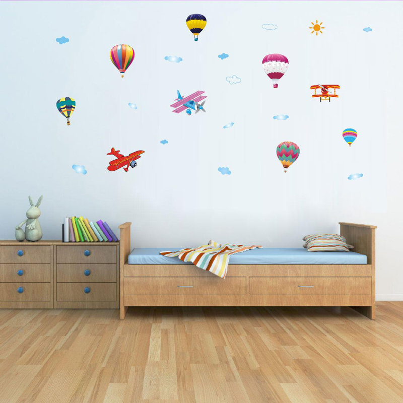 Sky Transport Kids Wall Stickers