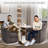 Bronnen Upholstered Swivel Armchair-1670951557