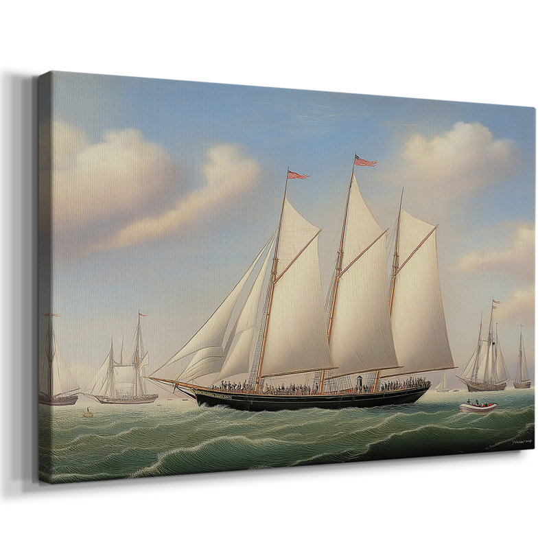 Série nautique-Lxxxxi - Cavas enveloppés de galerie, 8 x 12