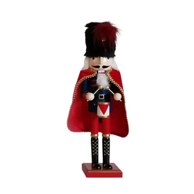  Wooden Royal Drummer Nutcracker F07M6-8A