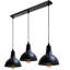 Lavaca 3 - Light Black Pendant