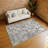 Machine Washable Indoor/Outdoor Boruta ACN2248 Floral Rug-1682932865