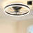 Dusen 19.7 in. Ceiling Fan with LED Lights
