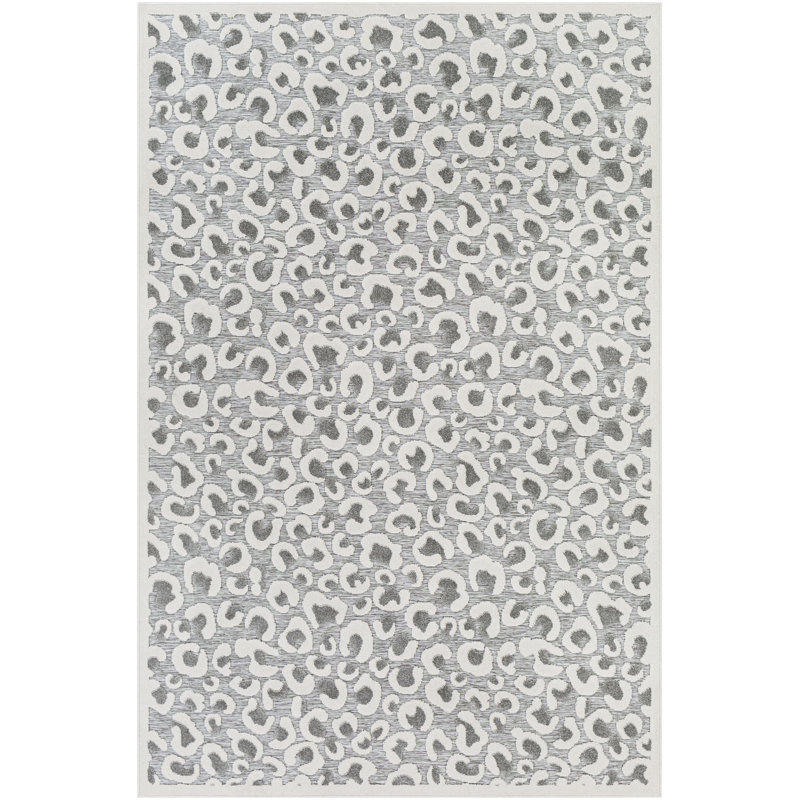 Emert Geometric Indoor / Outdoor Rug, Rectangle 5'3" x 7'3"