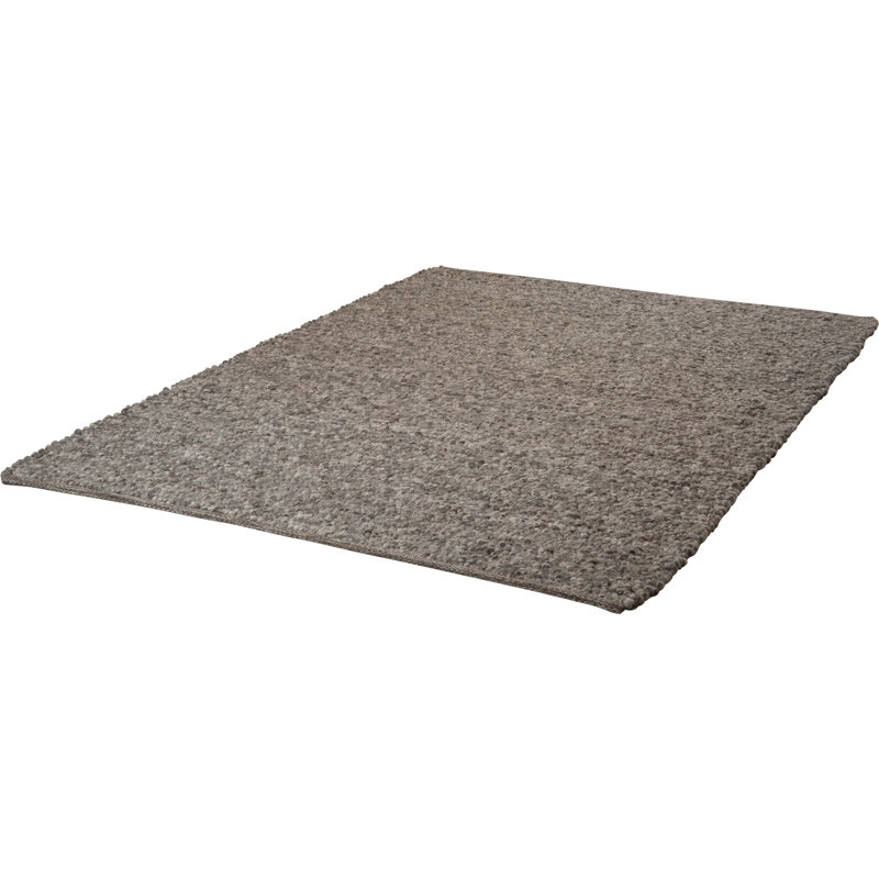 Stellan Solid Colour Area Rug, Rectangular 200 x 290cm, Silver