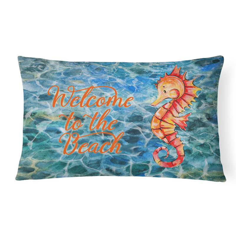  Coussin décoratif intérieur / extérieur Seahorse