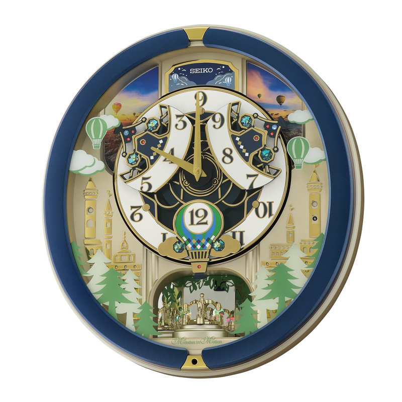 Seiko QXM398LRH MIM-Wall, Quartz, Blue