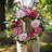 Pink Dahlia & Hydrangea Spring Wreath