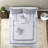 Elegant White 8-piece Bedding Sets, Polyester Comforter With Embroidered Design For Bedroom