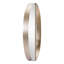 Demi-miroir demi-tablette bronze
