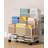 Alim Metal Free Standing Magazine Rack
