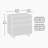 Lateral File, Off White+Gray finish