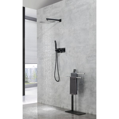 Thermostatic Complete Shower System with Rough in-Valve