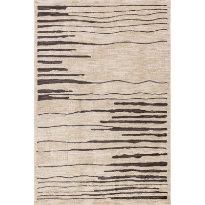 Tapis abstrait contemporain Eufemia