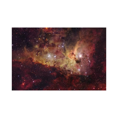 Eta Carinae Mosaic 1 Piece Wrapped Canvas Wall Art