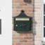 Cast Aluminum Wall Mounted Post Box
