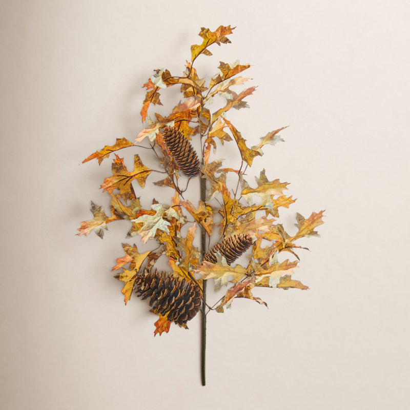 32" Autumn Maple Leaf Spray