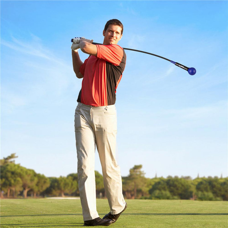 Bâtons de golf, Noir / bleu, H 48 po x l 3,15 po x P 3,15 po