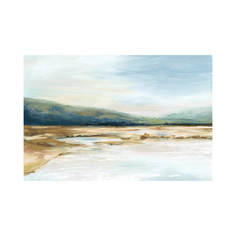 By The Water I by Eva Watts - Wrapped Canvas Painting, 20.32 cm H x 30.48 cm W